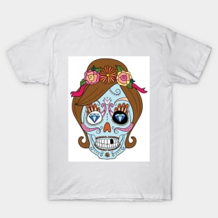 Sugar Skull 47 (Style:17) T-Shirt